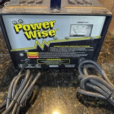 Power Wise 36 Volt EZ-GO Textron Golf Cart Battery Charger Model #28115 G04 GOOD