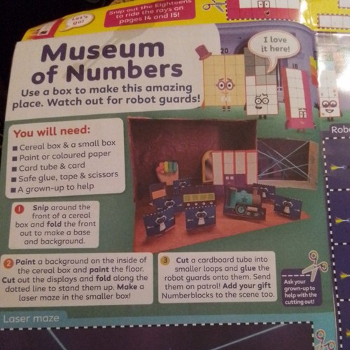 NUMBERBLOCKS MAGAZINE ISSUE NO.41 ●BLOCKS SIXTEEN TO TWENTY● - Picture 7 of 9