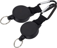 Heavy-Duty Retractable Key Chain Retractable Key with 26 Inches Steel Wire