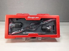 Snap On TDALDS1 Tap & Die/Drive Tool Set In Plastic Case Incomplete - Some Rust 