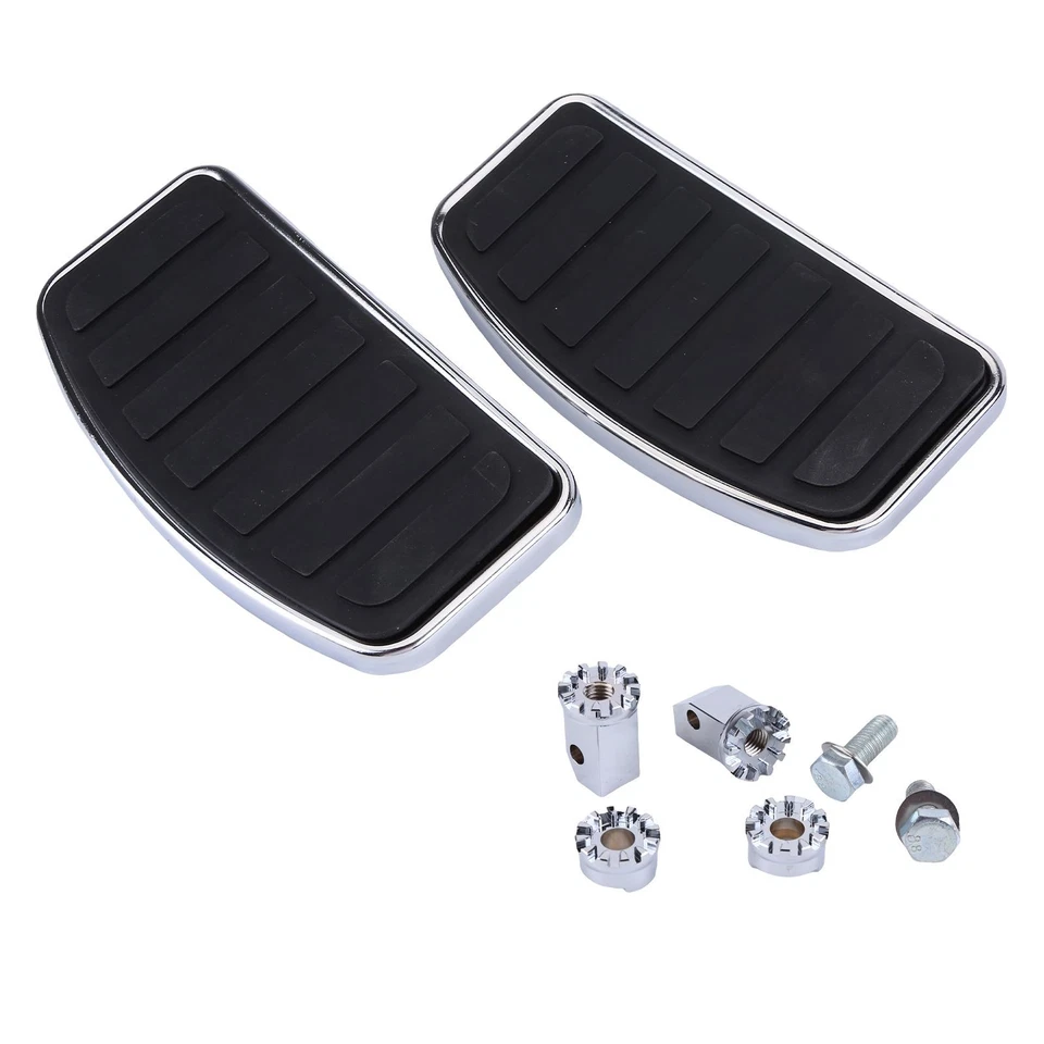 New Metal Anti-Slip Motorcycle Rear Foot Pegs For Honda Shadow Spirit 1100 750 Foto 3 de 4