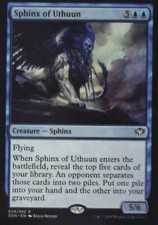 Sphinx of Uthuun - Duel Decks: Speed vs. Cunning: #59, MTG Nm C256