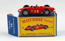 Matchbox RW 73B Ferrari Racing Car rot top perfekt in "D1" Box