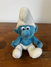 peyo smurf Bean Bag plush Stuffed Toy vintage 1979