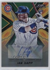 2017 Topps Fire Green 54/75 Ian Happ #FA-IH Auto 1p4b