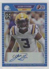 2021 Leaf Pro Set Metal 1989 Blue Rainbow 40/75 JaCoby Stevens #PA-JS1 Auto 0q1p