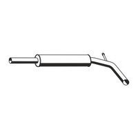 Ernst 121101 MittelschalldäMpfer FüR VW Polo 3 6N1 6N2 1.0 1.3 1.4 1.6 45-75 PS