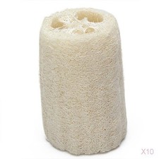 Lot De 10 éponges Exfoliantes Naturelles Bio En Luffa Luffa Pour Le Bain Et La