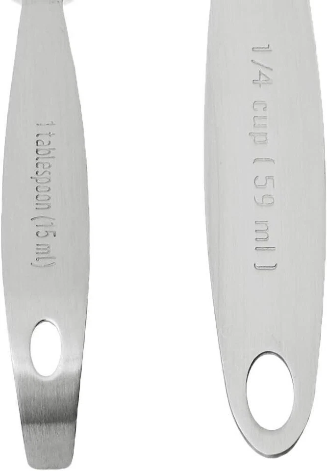 Cuisipro Stainless Steel Measuring Cup and Spoon Set - Image 3 of 4