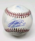 Pedro Pages Signed Autographed Game Used Major League Baseball CARDINALS