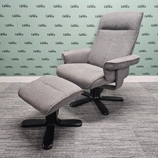 CareCo Charcoal Marbella Swivel Recliner