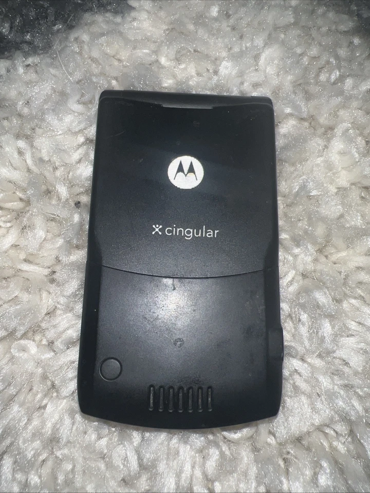Teléfono Motorola RAZR V3m Negro Abatible Cingular, Sin Tarjeta SIM Foto 3 de 3