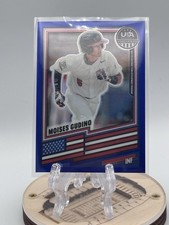2026 Panini USA Stars And Stripes Baseball Moises Gudino Blue /299 #135 NG