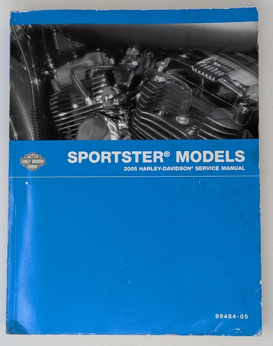 Harley Davidson 2005 Sportster Service Manual OEM 99484-05 | eBay