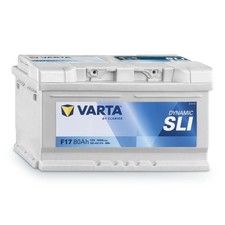 VARTA F17 Autobatterie, 80Ah 12V, Dynamic SLI, 580406074
