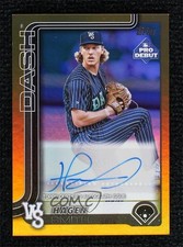 2025 Topps Pro Debut Gold Foil Auto 43/50 Hagen Smith #PD-74 Auto sc8