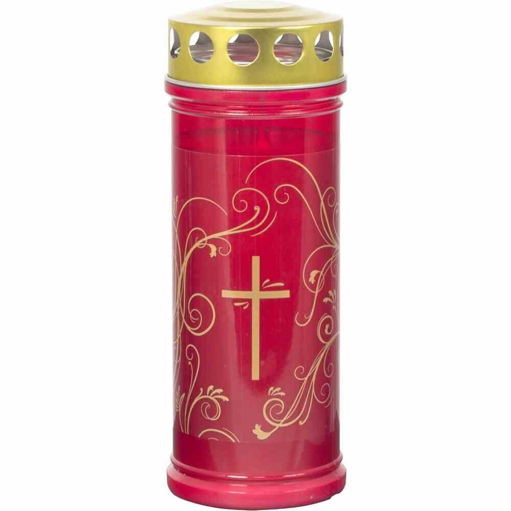 Украшение JEKA Gedenkkerze rot mit 7 Tage