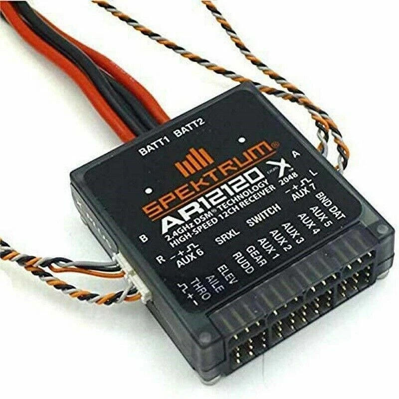 NEW AR12120 2.4G12 Channel Power Safe Receiver For SPMAR12120 with 4 Satellites - Image 2 of 4