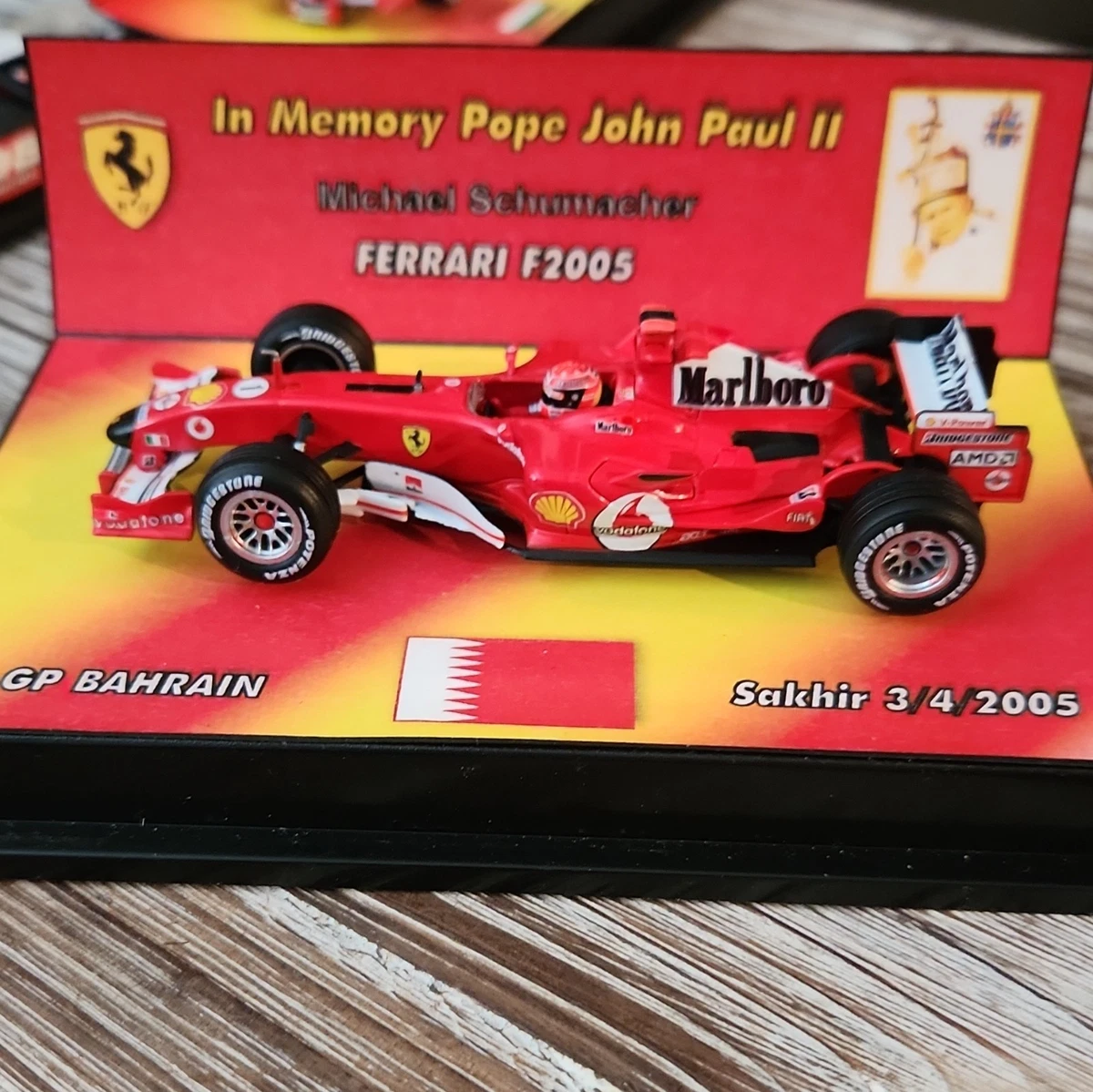 Hot Wheels Michael Schumacher 1:18 Scale Diecast Racing Cars for