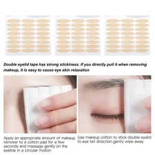 240 Pairs Double Eyelid Tape Stickers Natural Eyelid Lift Strip Eyelid Sticker