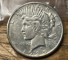 1925 S PEACE DOLLAR Beautiful Conditional Rarity!