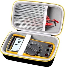 Hard Case for Fluke 117/115/116/101 Electricians True RMS Digital Multimeter, Pr