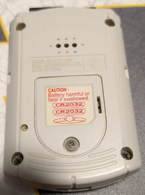 Sega Dreamcast Visual Memory Unit White VMU HKT-7000 Memory Card