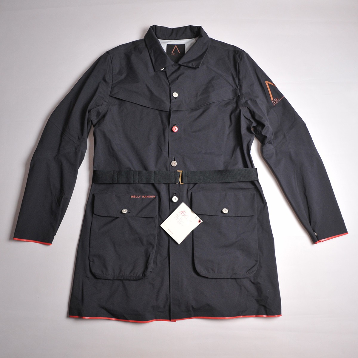 BNWT RARE Mens ASK by HELLY HANSEN Raincoat size L