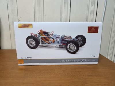1:18 CMC Lancia D50 1955 Rolling Chassis M-198 Diecast | eBay