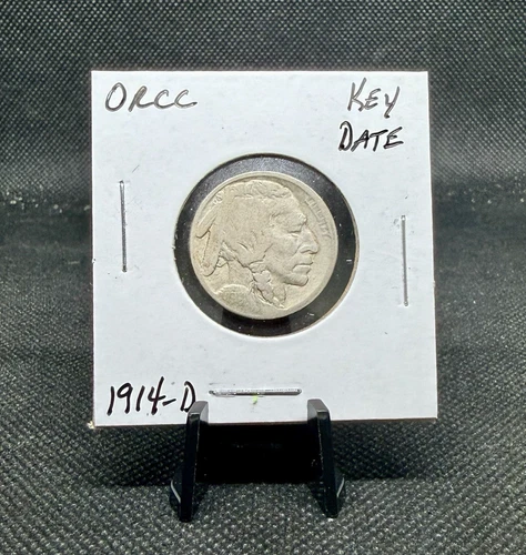 1914-D Buffalo Nickel (G - 4 Condition) Key Date!