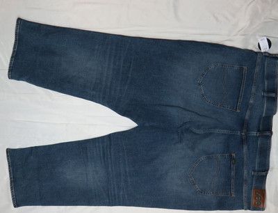 LEE NELSON BLUE JEANS 52x29 RELAXED STRAIGHT MVP STRETCH TRU-TEMP DENIM NWT NEW