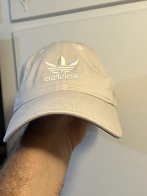 Adidas Original Casual Relaxed Adjustable Strap Hat Cream OSFA nwot