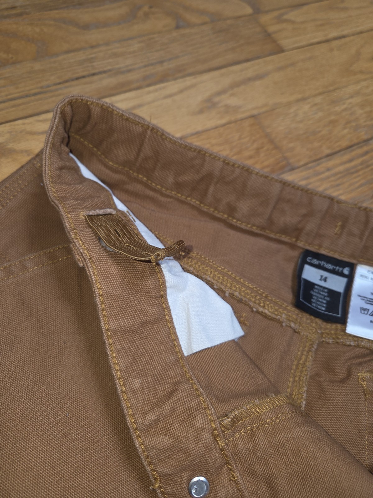 Youth Size 14 Adjustable Carhartt Pants New Without Tags thumbnail 5