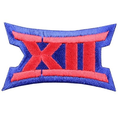 Big 12 XII Conference NCAA Official Football Jersey Uniform Patch Kansas Jayhawk