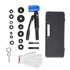 New Hydraulic Knockout Hole Punch Driver Kit 1/2 to 2 Inch Electrical Conduit