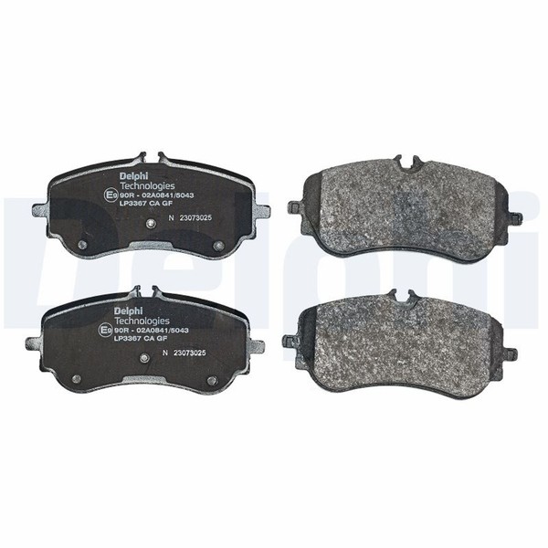 Bremsbelagsatz Scheibenbremse Delphi LP3367 FüR MAN VW TGE 2HA 1LA Crafter S1B-image