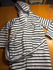 TCM Tchibo Kinder Kapuzenbademantel 136/140 gestreift