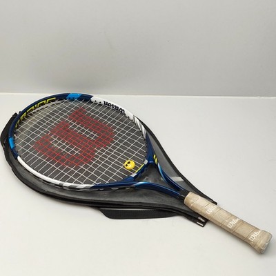 Roger Federer weiß blau Wilson Junioren Tennisschläger