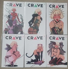 Crave Complete Series #1-6 by Maria Llovet, Image Comics 2023 Adult