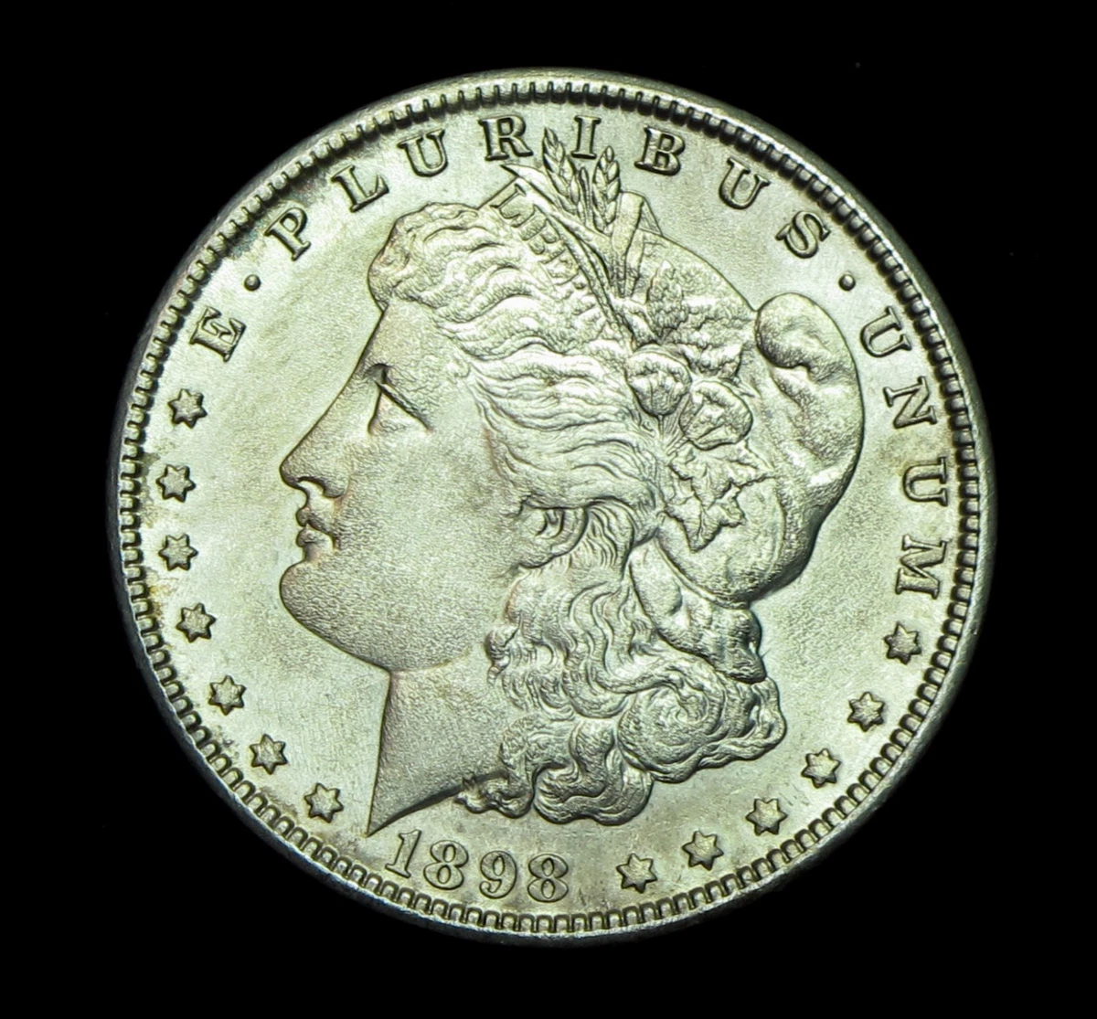 Philadelphia Silver 1898 Year Morgan US Dollars (1878-1921) for