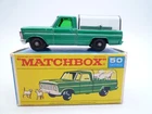 VINTAGE MATCHBOX LESNEY No.50c FORD KENNEL TRUCK IN ORIGINAL BOX 1969