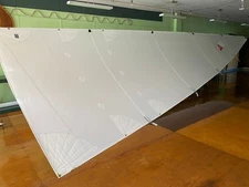 NEW Catalina 34/36 X_CUT Main 7.5oz Dacron, 2 Reefs, Full Battens READY to SHIP!
