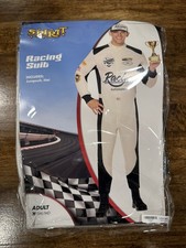 Spirit Halloween Racecar Driver Costume - Size SM/MD