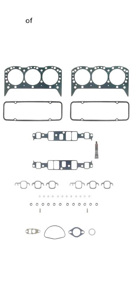 ROL Head Gaskets Kit Set fit 1980-84 Chevy Chevrolet El Camino GMC V6 229 3.8L - Image 2 of 3