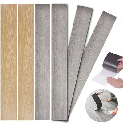Vinylboden PVC Bodenbelag Selbstklebend Vinyl Dielen Plank Boden Fliesen 5-50 m²