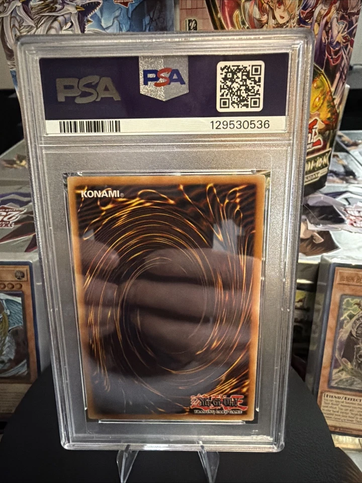 Obelisk the Tormentor Quarter Century Secret Rare RA03-EN230 PSA 8 - Image 2 of 2