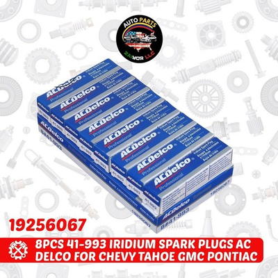 #ad #ad 8PCS 41 993 IRIDIUM SPARK PLUGS AC DELCO 19256067 For Chevy Tahoe GMC Pontiac $22.28