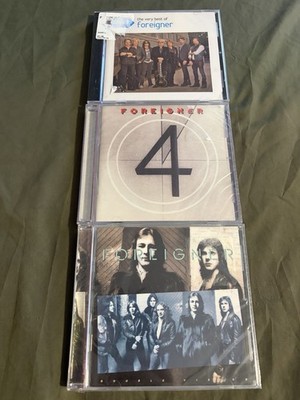 FOREIGNER - Double Vision / 4 / The Very Best Of [3CD LOT] *NEW*