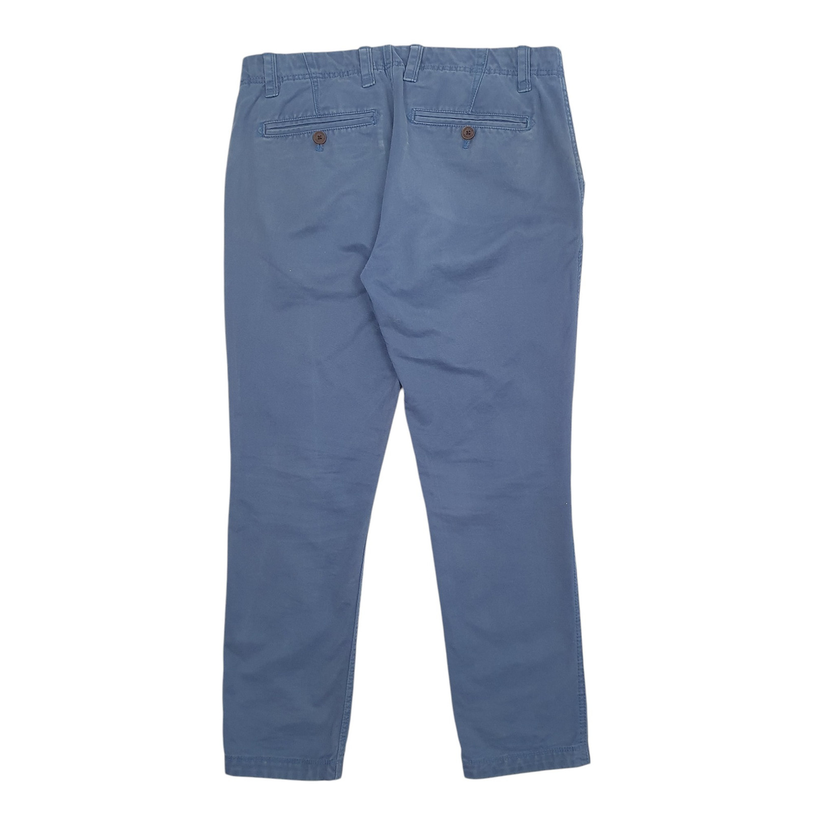 FAT FACE Chino Trousers Cotton Blue Mens W34 L29 image 3