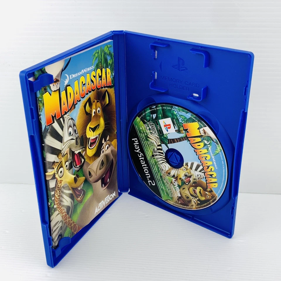 Madagascar PS2 Sony Playstation 2 Complete With Manual Tested & Working - image 3 of 4